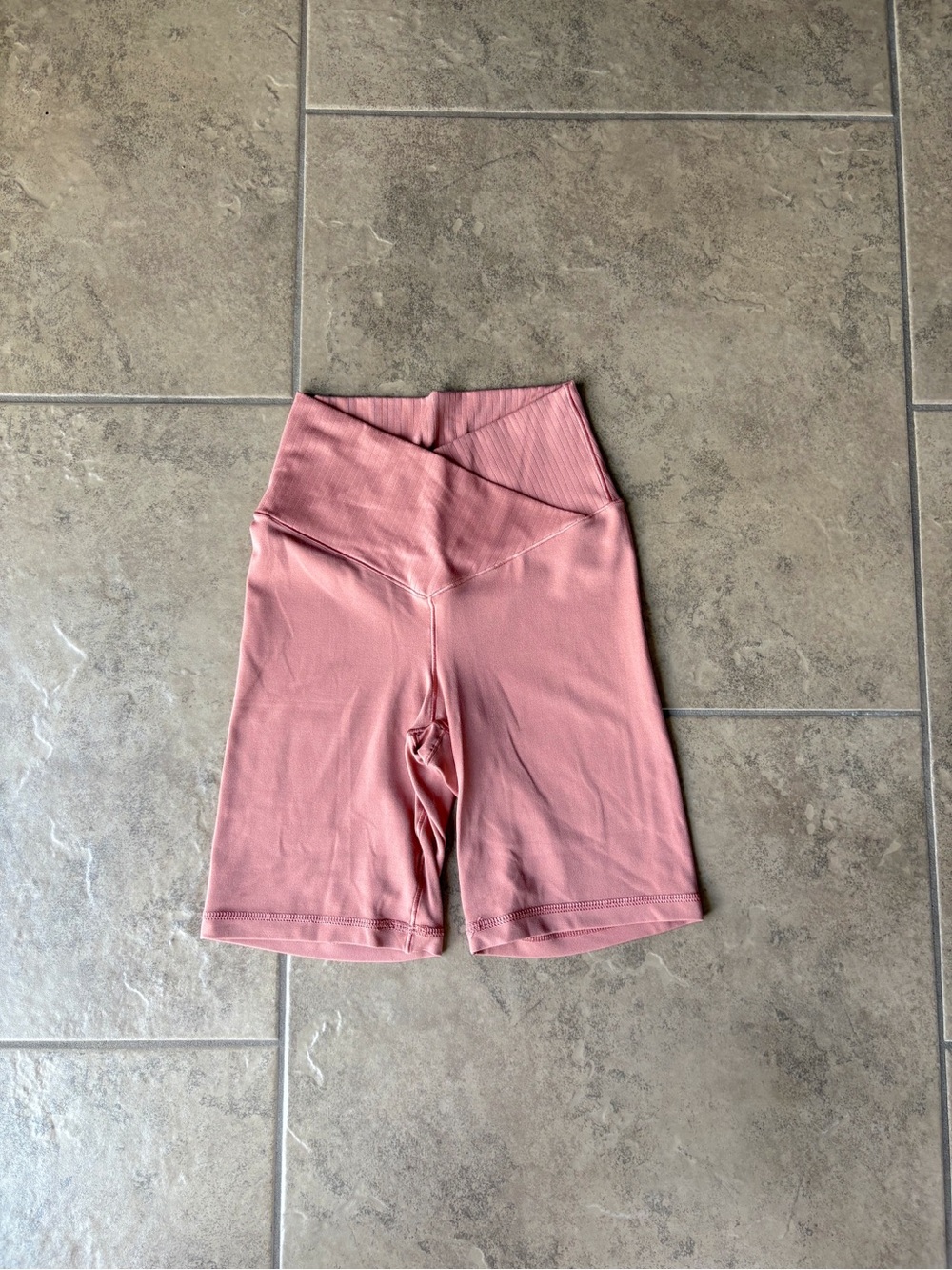 Aerie High-Waisted Crossover Bike Shorts • Size Small